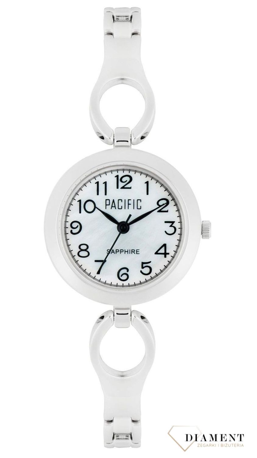 Damski zegarek Pacific Sapphire S6014-02 biżuteryjna bransoleta. Kup Damski Zegarek Kwarcowy w Zegarki-diament.pl Pacific wodoszczelność 30m = WR30 ☝ taniej - Najwięcej ofert w jednym miejscu. Grawer gratis. Szkło szafirowe.jpg