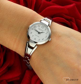 Damski zegarek Pacific Sapphire S6015-01 biżuteryjna bransoleta. Kup Damski Zegarek Kwarcowy w Zegarki-diament.pl Pacific wodoszczelność 30m = WR30 ☝ taniej - Najwięcej ofert w jednym miejscu. Grawer gratis. Szkło szafirowe5.jpg