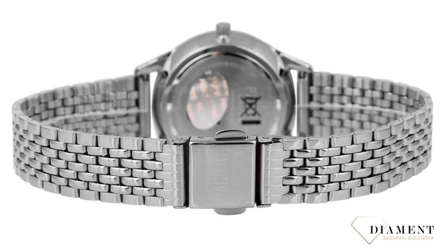 Damski zegarek Pacific Sapphire S6026-01 srebrny wyraźne cyfry. Kup Damski Zegarek Kwarcowy w Zegarki-diament.pl Pacific zegarek cały stalowy. Najwięcej ofert w jednym miejscu. Grawer gratis. Szkło szafirowe.1.jpg