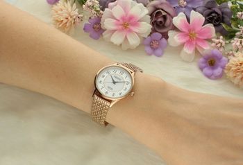 Elegancki damski zegarek Pacific S6026-05 w kolorze różowego złota. Koperta i bransoleta ze stali 316L, szkło szafirowe, wodoszczelność 50 m, japoński mechanizm kwarcowy. Idealny na co dzień i1.jpg