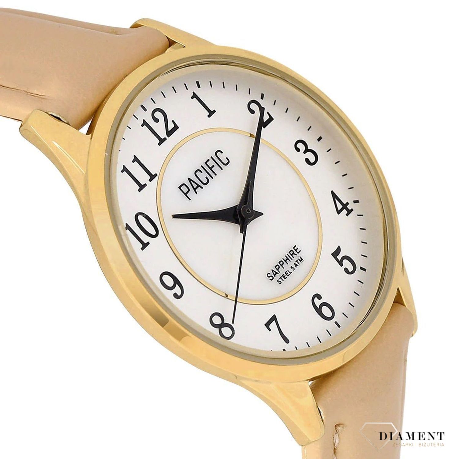 Damski zegarek Pacific Sapphire S6026-09 różowy pasek. Zegarek cały stalowy. Kup Damski Zegarek Kwarcowy w Zegarki-diament.pl Pacific wodoszczelność 50m = WR50 ☝ taniej - Najwięcej ofert w jednym miejscu. Grawer gratis.jpg