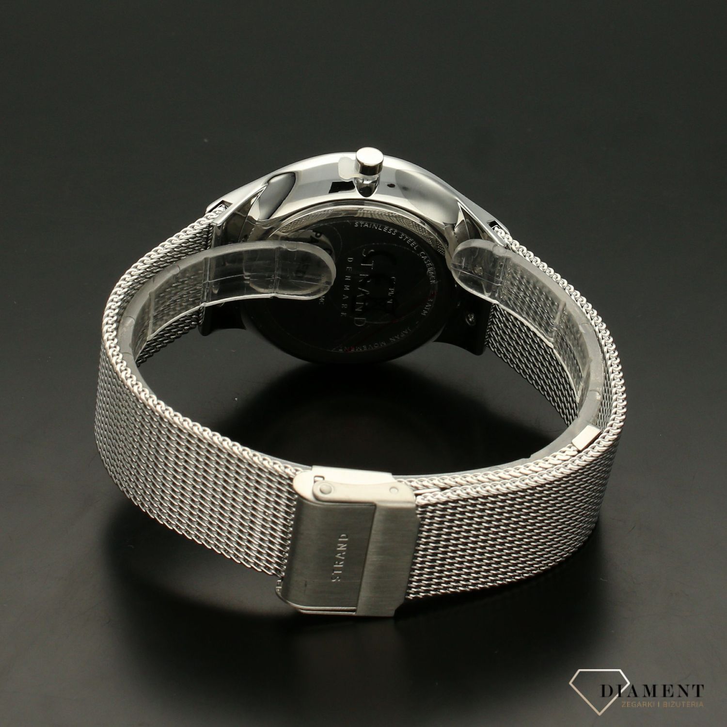 Zegarek męski Strand Caspian S701GDCLMC. Strand Caspian to elegancki zegarek męski z oryginalną, granatową tarczą. Zegarek posiada indeksy w kolorze srebra.88.jpg