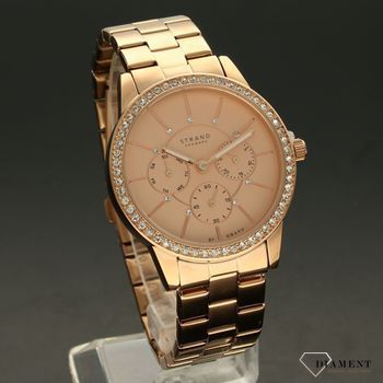 Zegarek damski STRAND Lana S707LMVVSV. Strand Lana to elegancki zegarek damski z oryginalną, różową tarczą.  (1).jpg