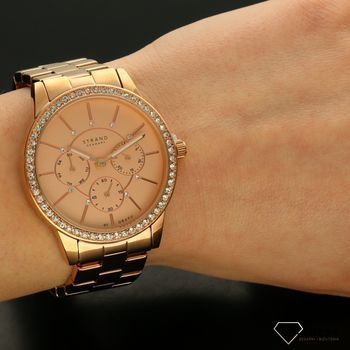 Zegarek damski STRAND Lana S707LMVVSV. Strand Lana to elegancki zegarek damski z oryginalną, różową tarczą.  (5).jpg