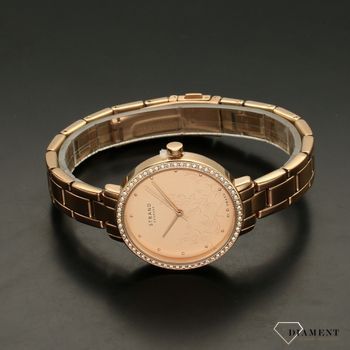 Zegarek damski w kolorze różowego złota STRAND Pacifica S712LXVVSV (3).jpg