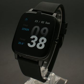 Smartwatch Strand na czarnym silikonowym pasku (2).jpg