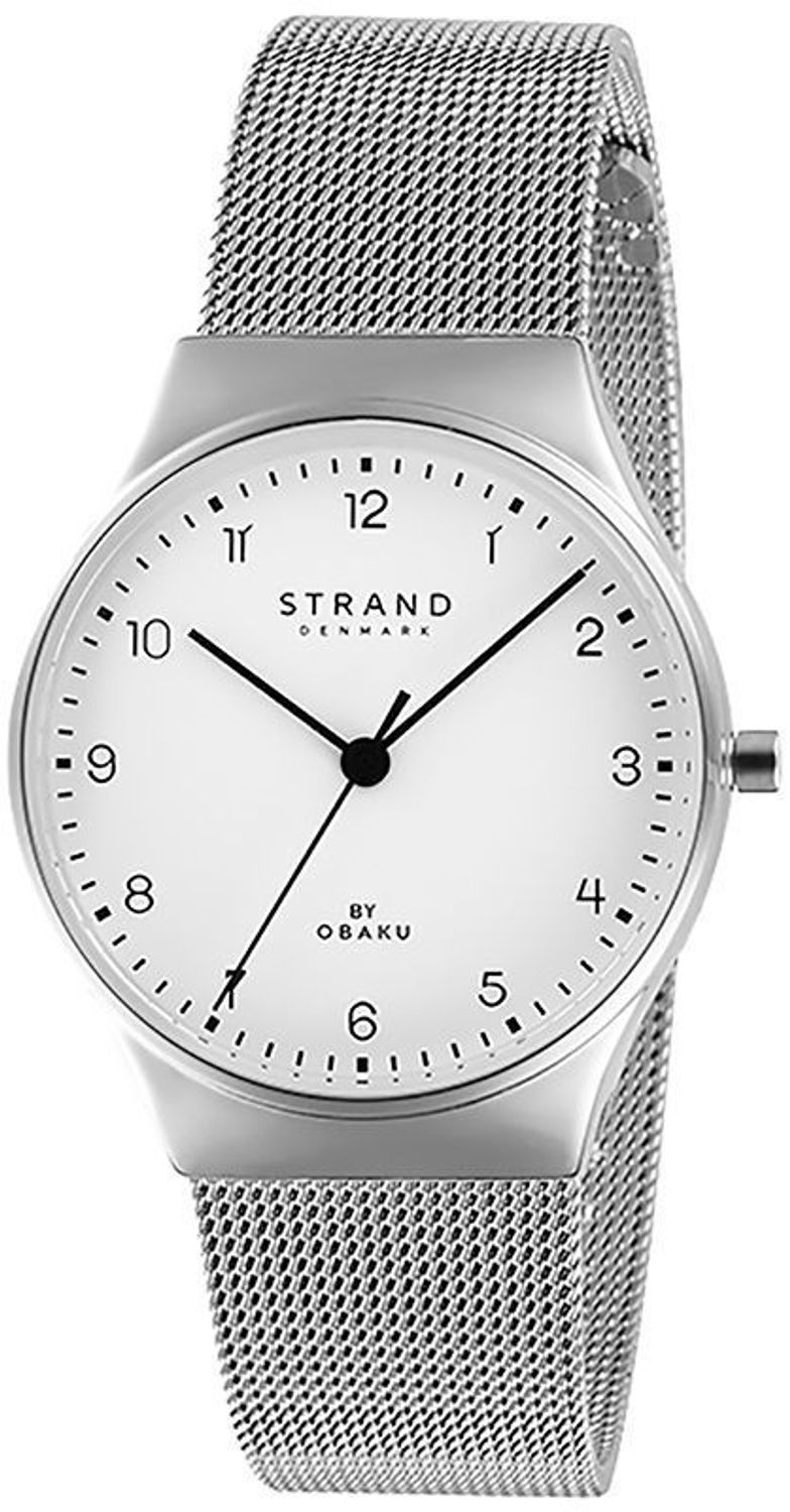 Zegarek damski Strand na bransolecie S717LXCWMC-DG. Damski zegarek na bransolecie. Damski zegarek Strand w srebrnym kolorze. Zegarek damski klasyczny. Damski zegarek na bransolecie typu mesh idealny na prezent..jpg