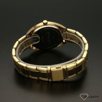 Zegarek damski złoty na bransolecie z ornamentem Strand  S719LXGGSG ⌚  (4).jpg