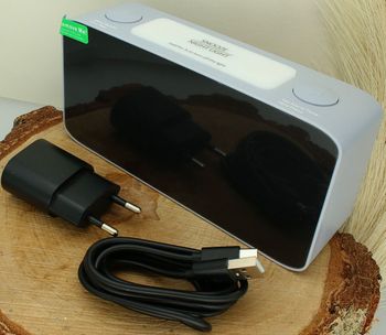 Cyfrowy Zegar Budzik JVD SB2020.2 LED z Alarmem i Regulacją Jasności SZARY.jpg