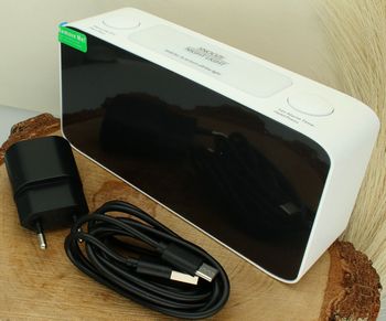 Cyfrowy Zegar Budzik JVD LED z Alarmem i Regulacją Jasności – Biały, USB ..jpg