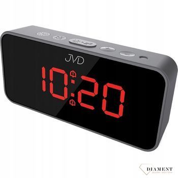 Budzik JVD  z termometrem JVD SB3212.3 Sensor Light 2 alarmz czerwonym wyświetlaczem11.jpg