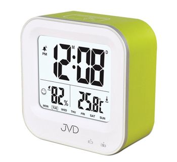 Budzik dla dziecka cyfrowy LCD JVD SB9909.1 limonkowydf.jpg