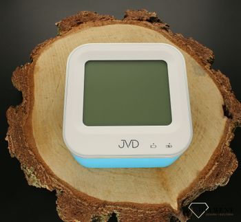 Budzik cyfrowy bateryjny LCD JVD SB9909.3 niebieski. Budzik dla chłopca niebieski LCD JVD SB9909.3 temperatura (2).jpg