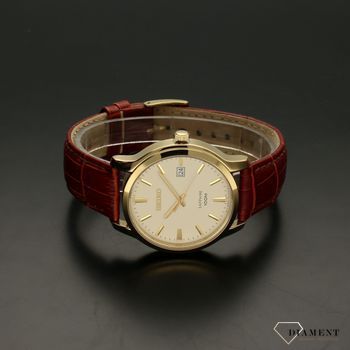 Zegarek męski Seiko 'Złoty klasyk z szafirowym szkłem' SGEH44P1 (3).jpg