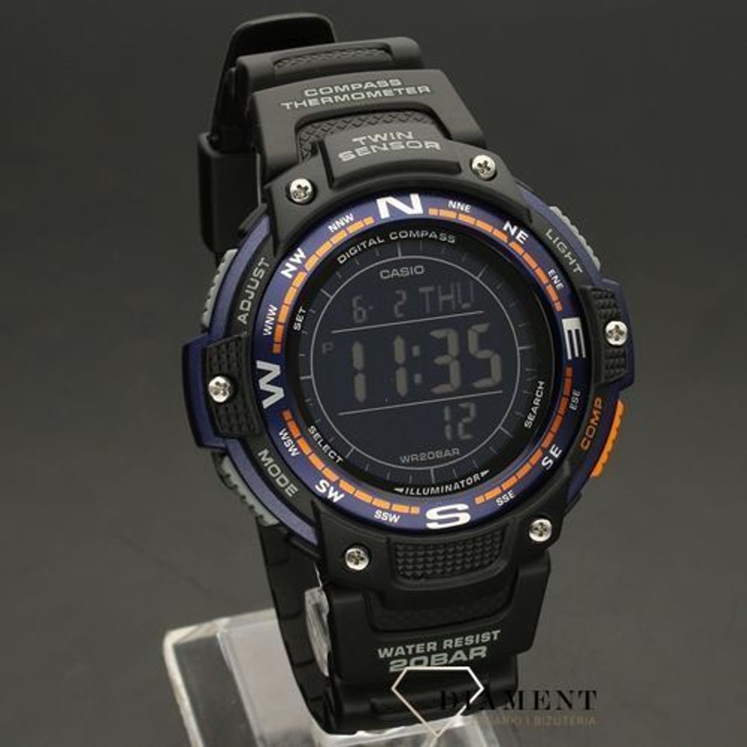 Męski zegarek Casio SGW-100-2BER.jpg