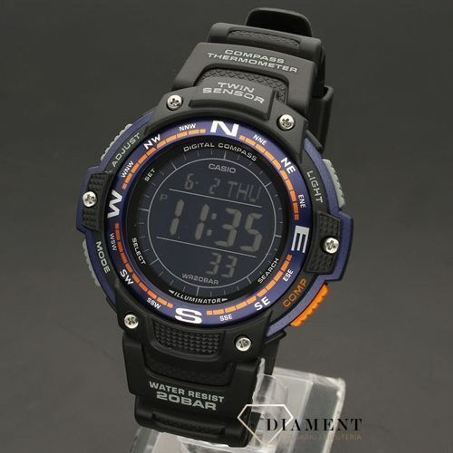 Męski zegarek Casio SGW-100-2BER.jpg