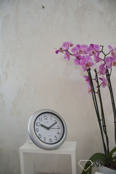 Zegar ścienny do łazienki, sauny JVD Szary SH018 to zegar do łazienki w kolorze szarym , zegary do łazienki, zegary łazienkowe, zegary wodoszczelne, zegary ścienne (1).JPG