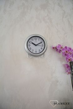 Zegar ścienny do łazienki, sauny JVD Szary SH018 to zegar do łazienki w kolorze szarym , zegary do łazienki, zegary łazienkowe, zegary wodoszczelne, zegary ścienne (6).JPG