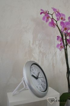 Zegar ścienny do łazienki, sauny JVD Szary SH018 to zegar do łazienki w kolorze szarym , zegary do łazienki, zegary łazienkowe, zegary wodoszczelne, zegary ścienne (7).JPG