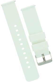 Biały silikonowy pasek do zegarka Condor 20mm – sprzączka stalowa.jpg