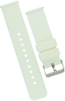 Silikonowy pasek do zegarka Condor 22mm – biały, stalowa sprzączka.jpg