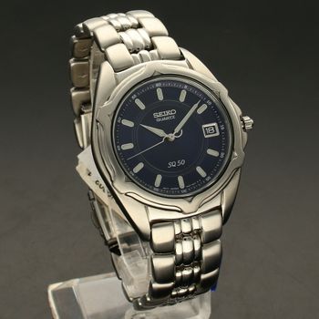 Zegarek męski na bransolecie z niebieską tarcza Seiko SJR003P1  (1).jpg