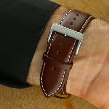 Seiko SKA791P1 ⌚ Zegarek Kinetic  Zielona Tarcza, Skórzany Pasek, 10 ATM (1).jpg