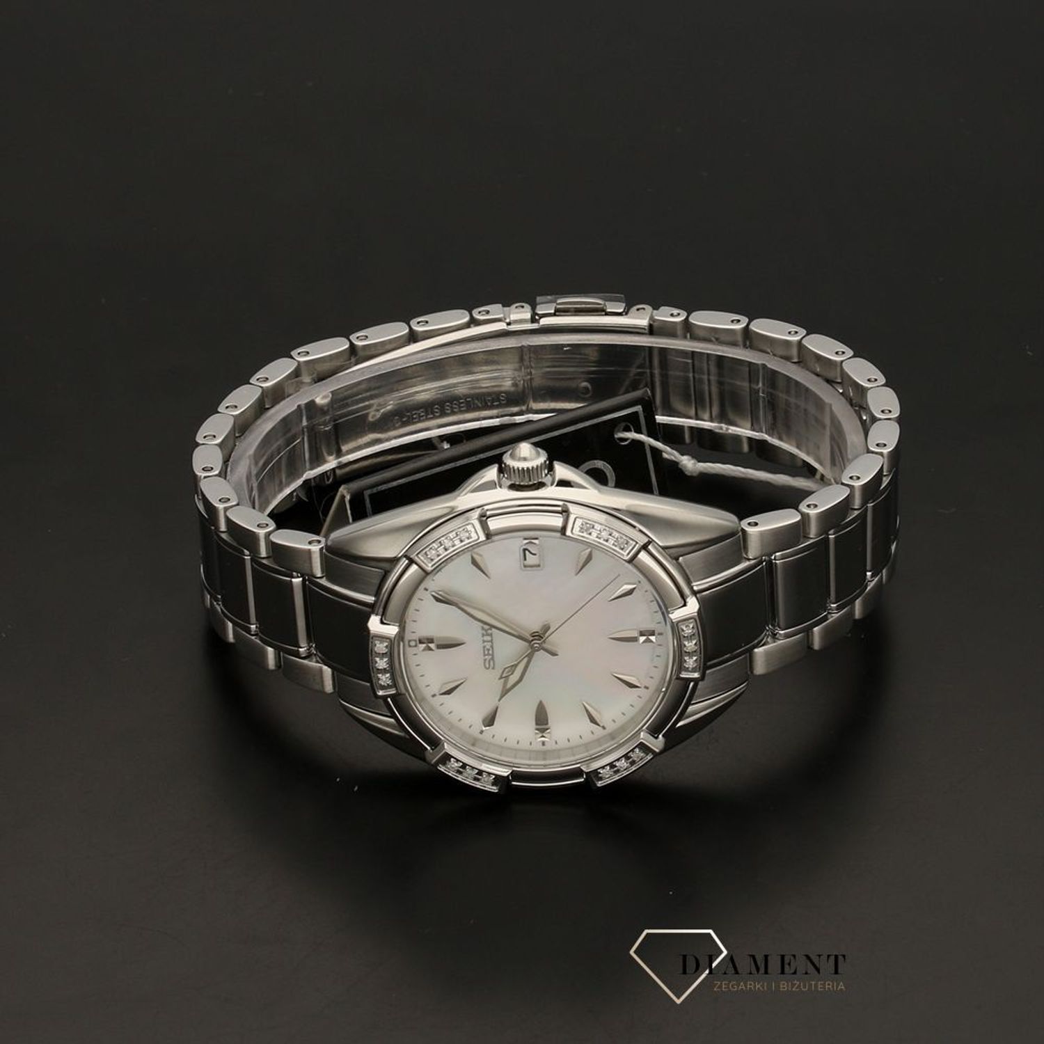 Zegarek damski Seiko Classic SKK883P1 Diamonds.jpg