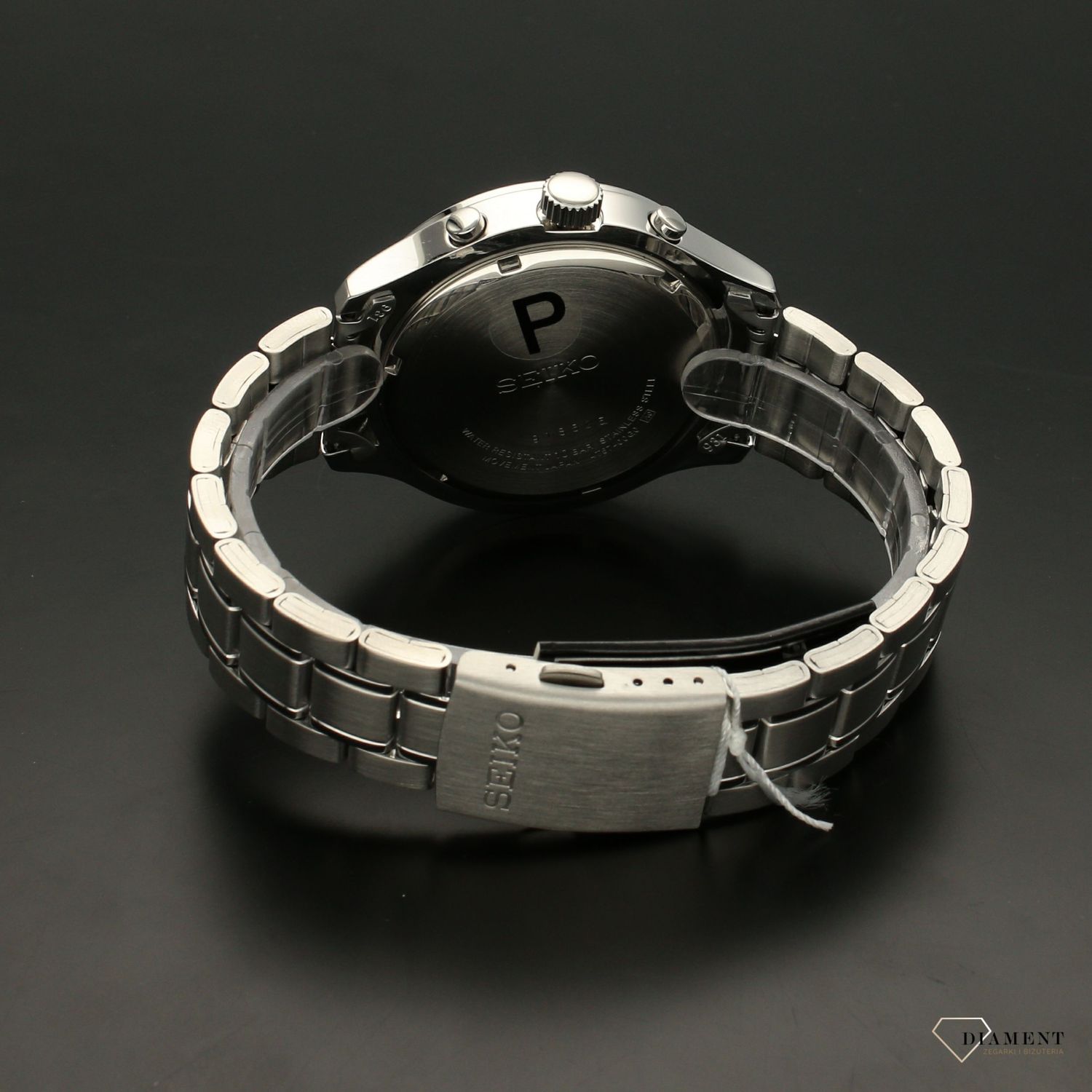 Zegarek męski Seiko  Czarny, sportowy chronograph   SKS539P1.1.jpg