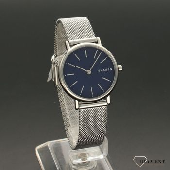 Zegarek damski na pięknej stalowej bransolecie z tarcza w kolorze niebieskiej. Idealny pomysł na prezent dla kobiety. Darmowa wysyłka! Zapraszamy!  (1).jpg