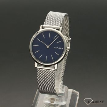 Zegarek damski na pięknej stalowej bransolecie z tarcza w kolorze niebieskiej. Idealny pomysł na prezent dla kobiety. Darmowa wysyłka! Zapraszamy!  (2).jpg