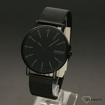 Klasyczny zegarek męski w kolorze czarnym. Piękny zegarek męski. Idealny pomysł na prezent. Zapraszamy na www.zegarki-diament (3).jpg