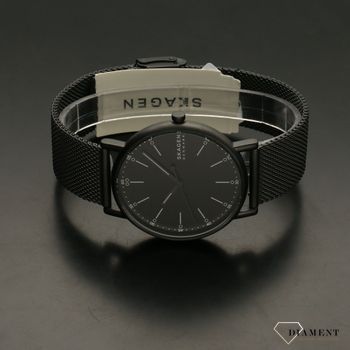Klasyczny zegarek męski w kolorze czarnym. Piękny zegarek męski. Idealny pomysł na prezent. Zapraszamy na www.zegarki-diament (4).jpg