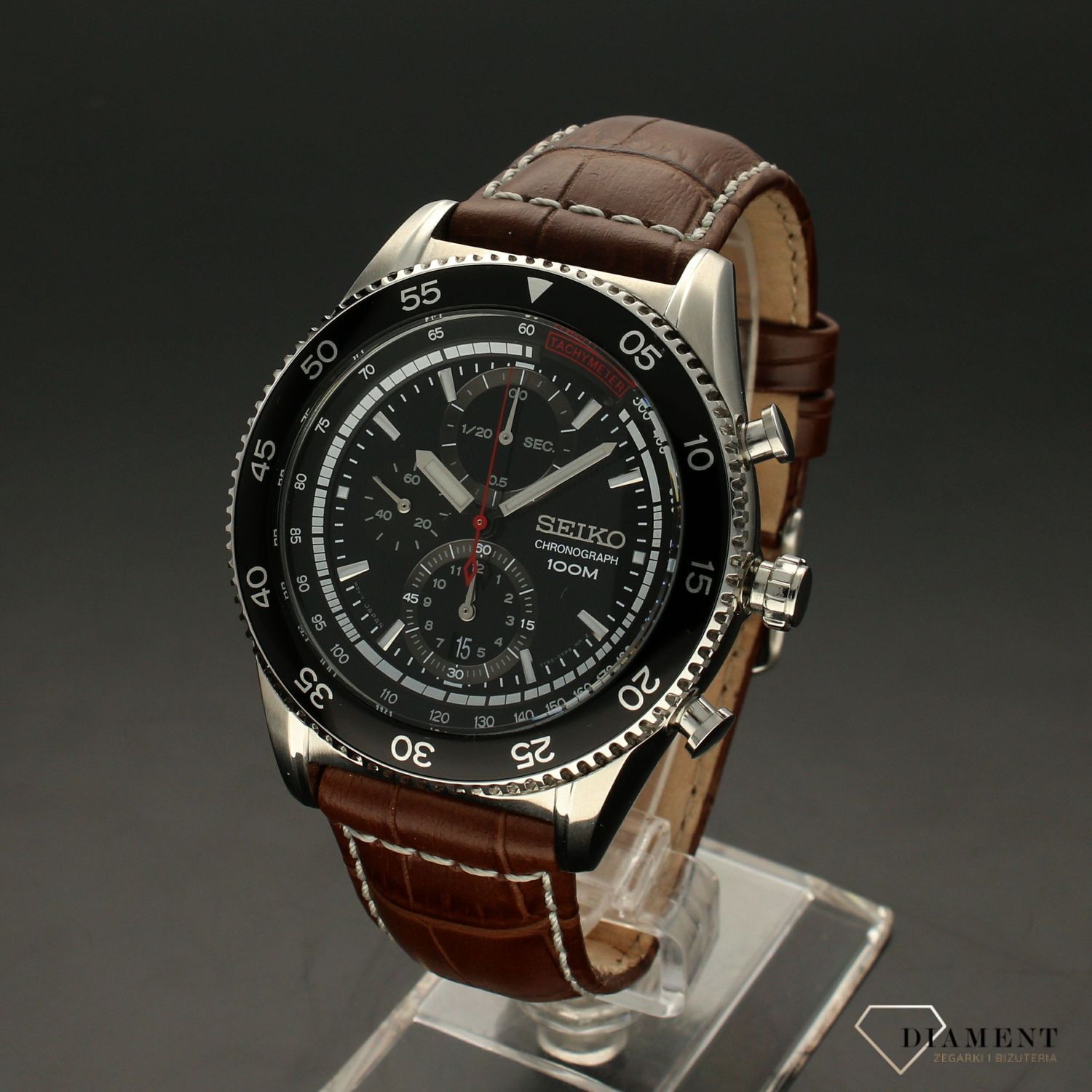 Zegarek męski Seiko 'Chrono Black&Brown' SNDG57P2.x1.jpg