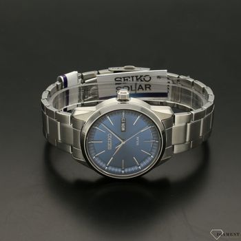 Zegarek męski Seiko Solar z niebieską tarczą SNE525P1 (3).jpg