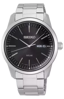 Zegarek męski na bransolecie Seiko z solarnym zasilaniem SNE527P1.webp