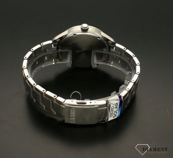 Zegarek męski na bransolecie z czarną tarczą Seiko z solarnym zasilaniem SNE527P1 (1).jpg