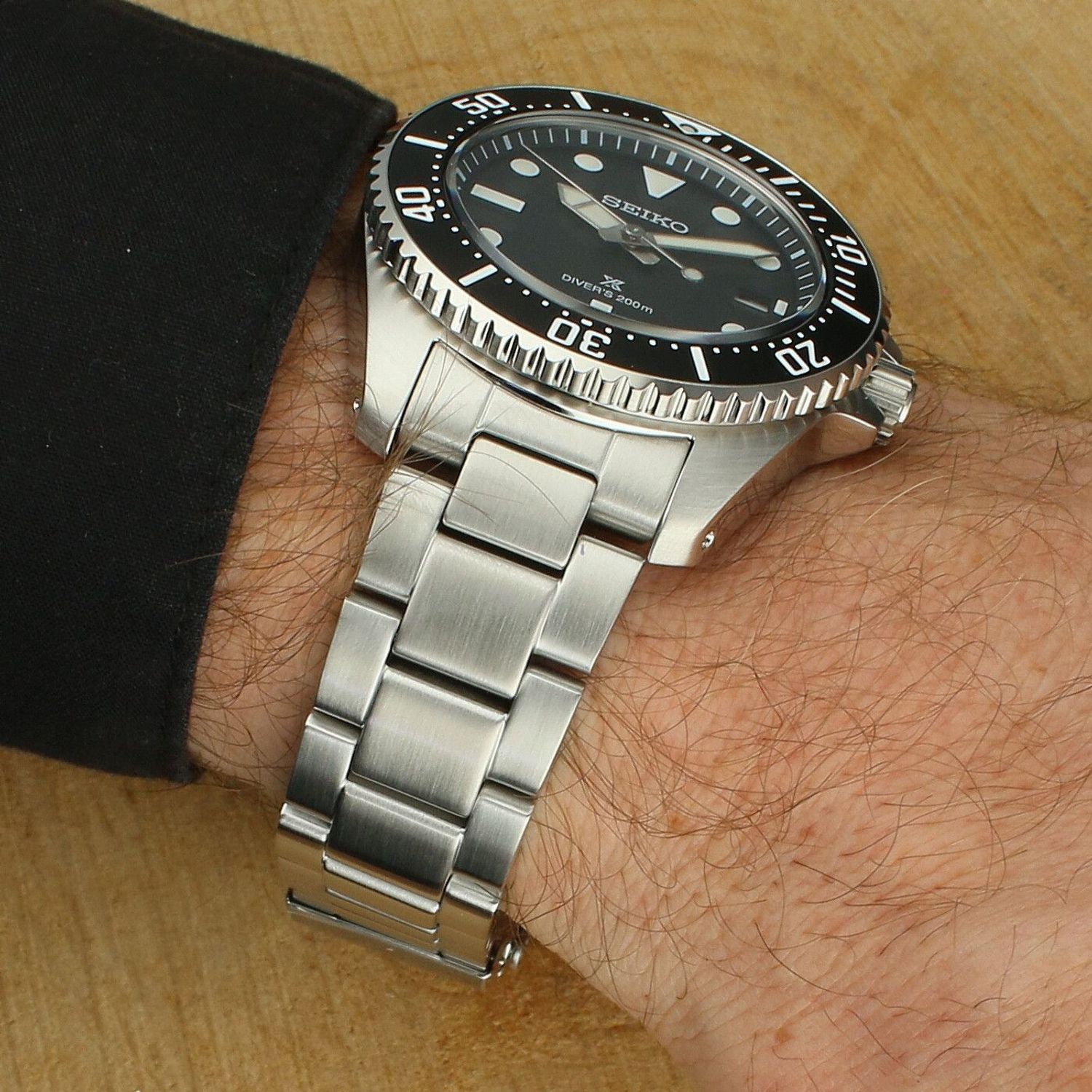 Zegarek męski Seiko Prospex Solar Diver Black SNE597P1.jpg