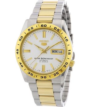 Seiko SNKE04K1 to klasyczny męski zegarek automatyczny z mechanizmem Seiko 7S26, stalową kopertą, bransoletą i datownikiem day-date..jpg