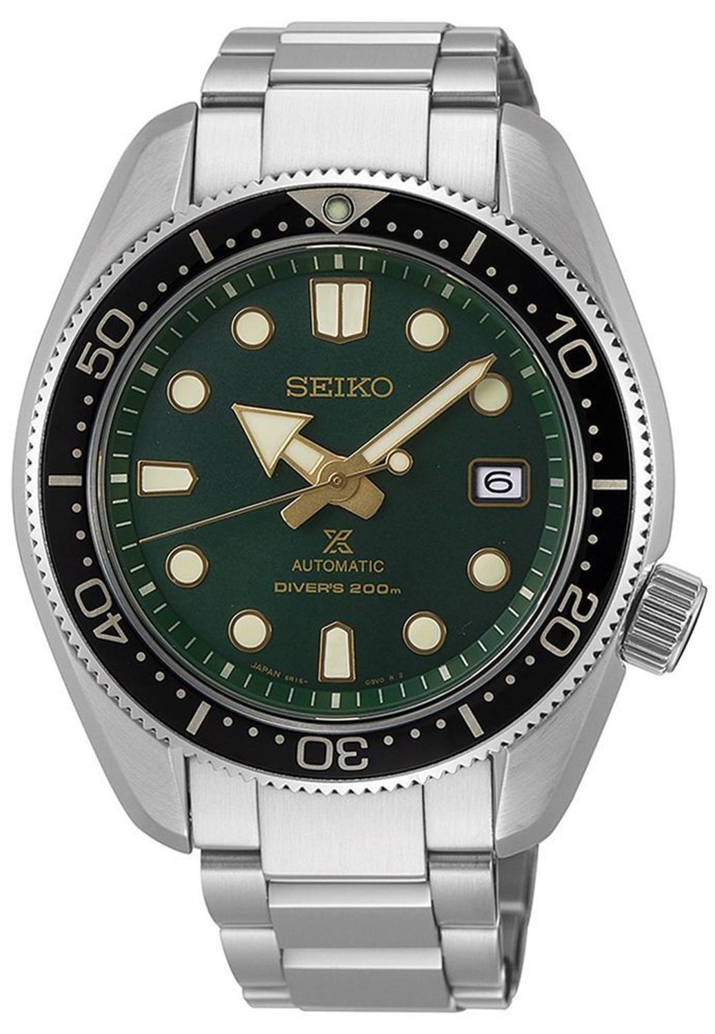 Zegarek męski Seiko Prospex 1968 Diver Automatic Neobrite Green Dial SPB105J1.jpg