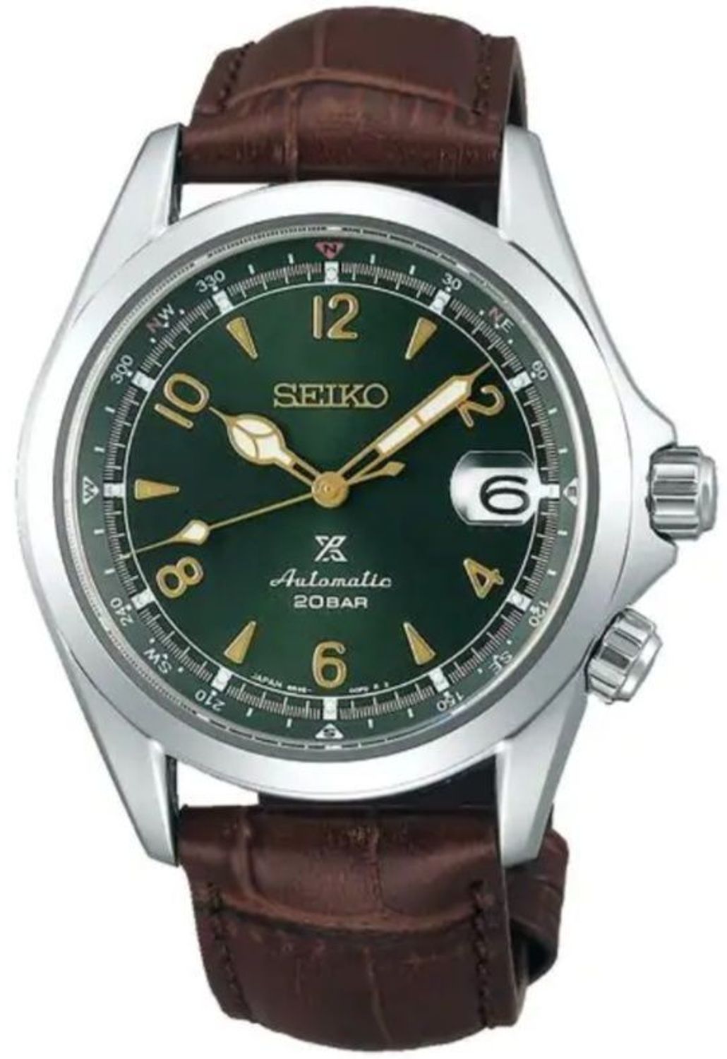Zegarek Męski Seiko Prospex Alpinist Automatic SPB121J1 – Zielona Tarcza.jpg