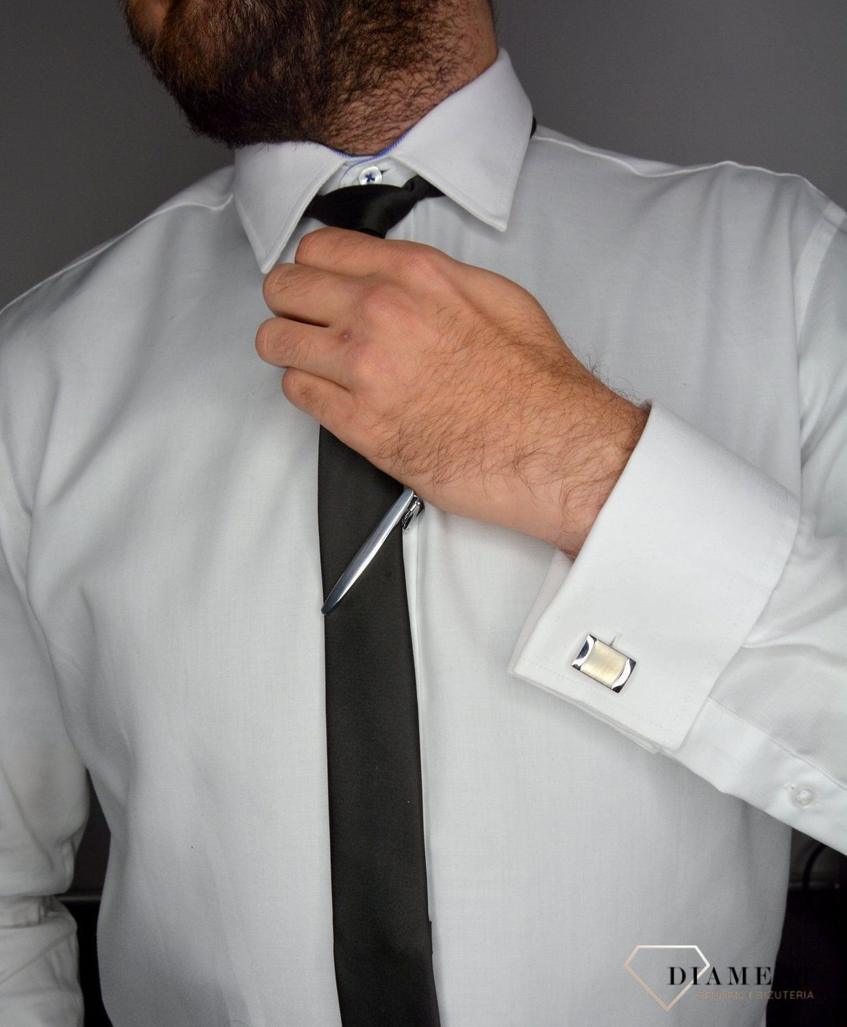 Zestaw zapinka do krawata i spinki do mankietów SPK108 (2).jpg