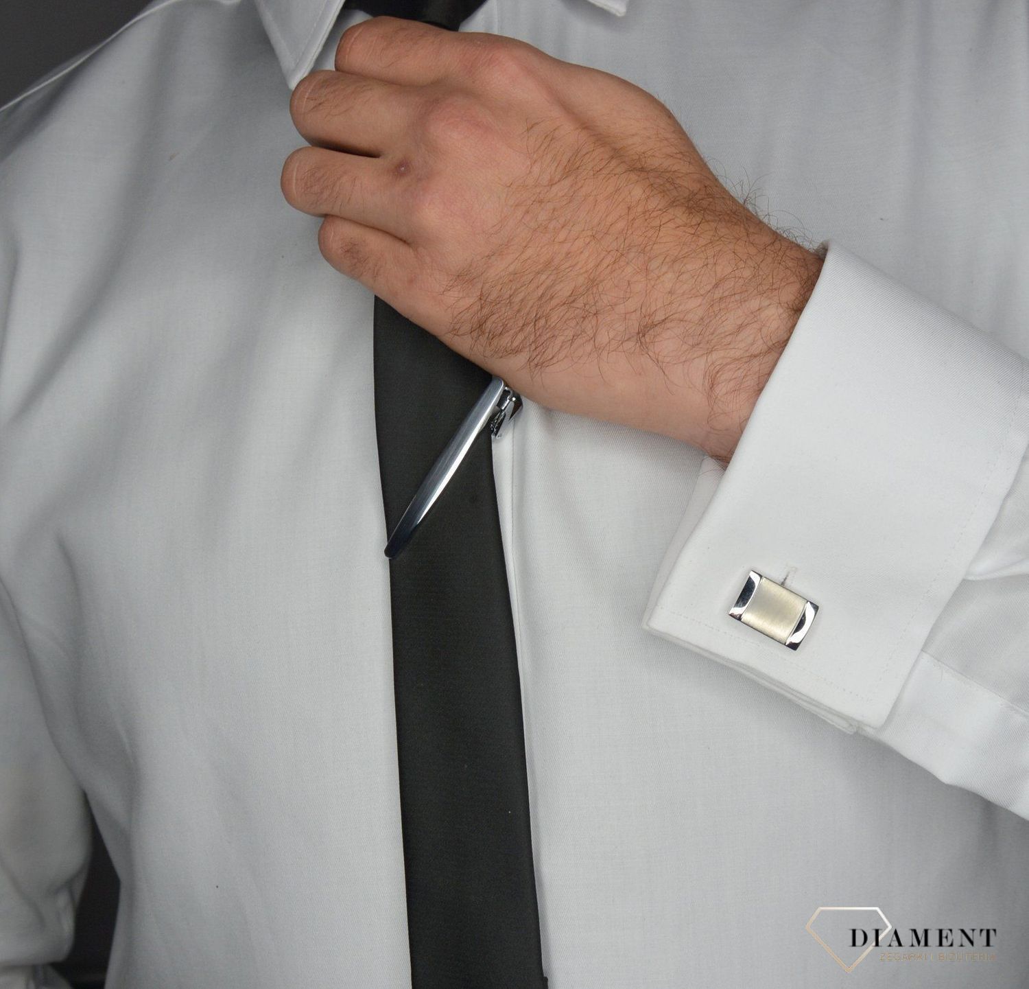 Zestaw zapinka do krawata i spinki do mankietów SPK108 (2).jpg