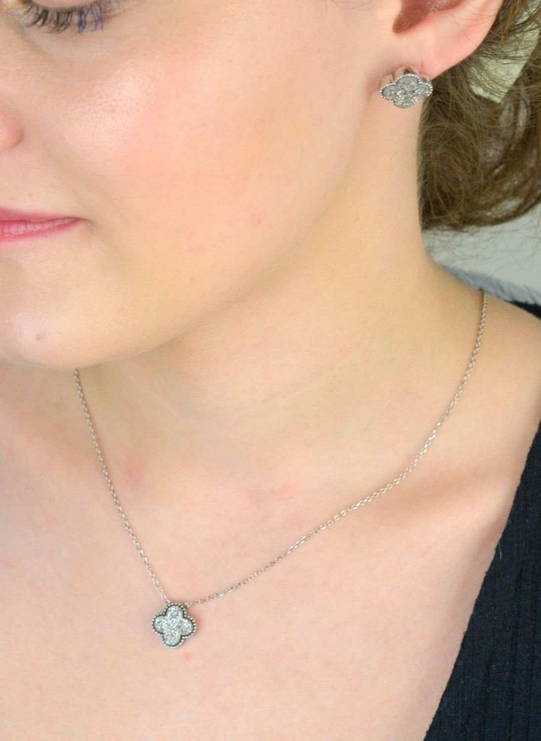 Kolczyki damskie koniczynki próba 925, SQK00000-046.jpg