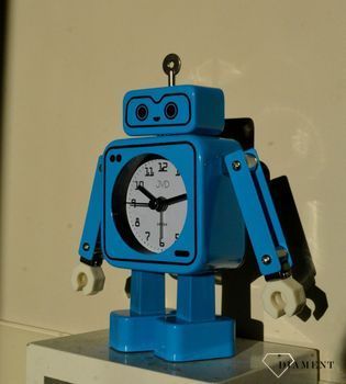 Budzik dla chłopca JVD dziecięcy niebieski Robot new SRP2305 (4).JPG
