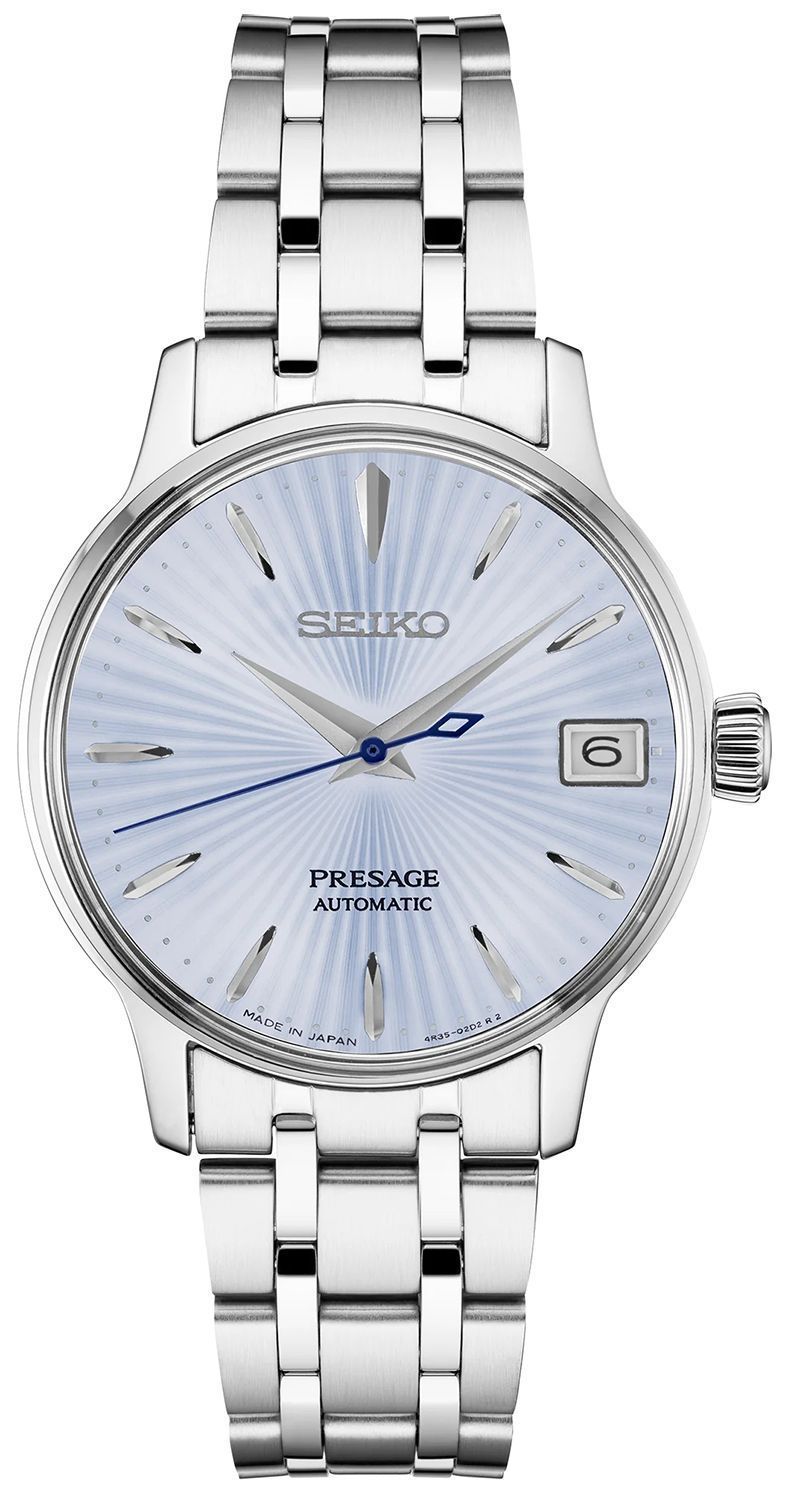 Damski Zegarek Automatyczny z Błękitną Tarczą Seiko Presage SRP841J1 (2).jpg