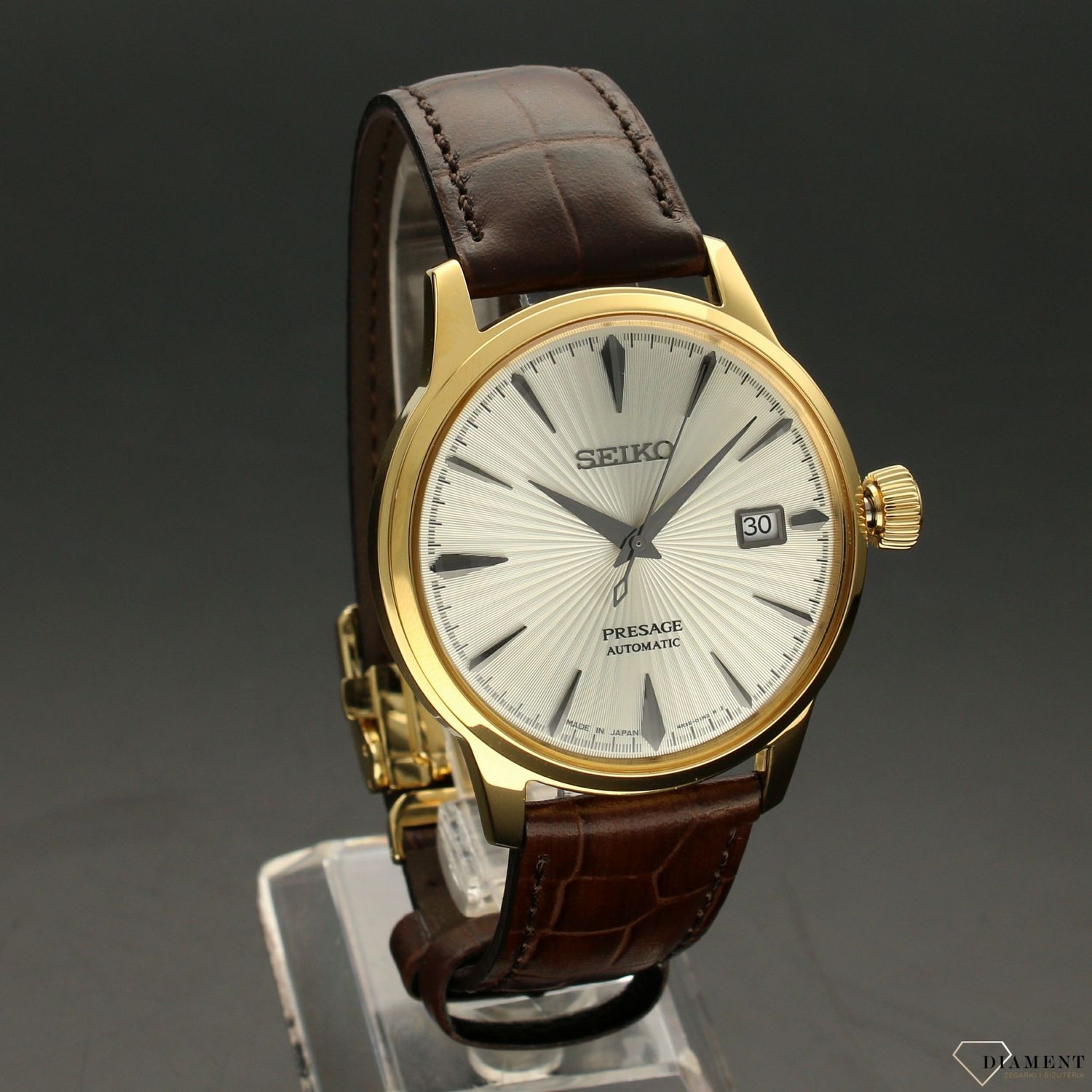 Zegarek męski Seiko automatyczny Presage SRPB44J1.jpg