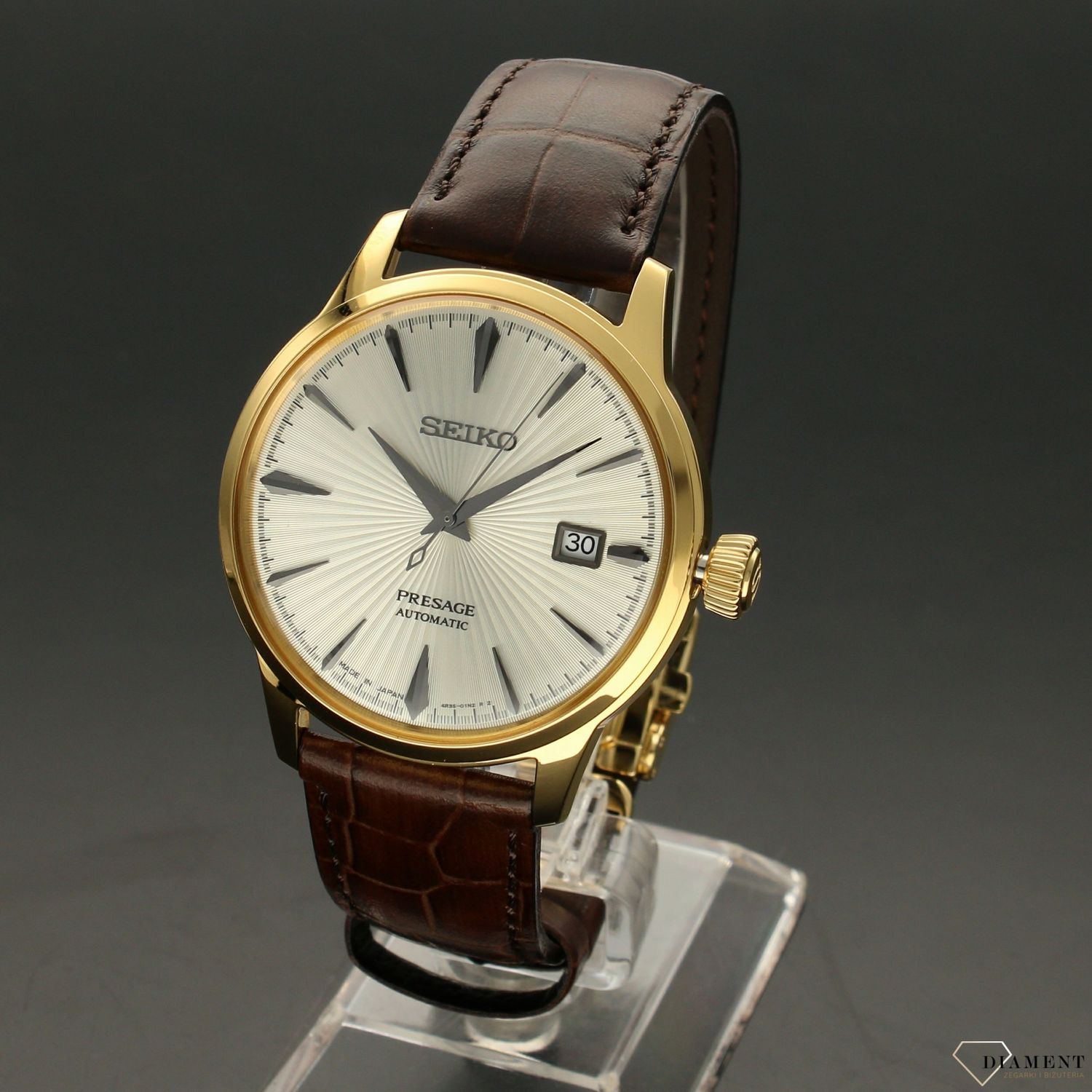 Zegarek męski Seiko automatyczny Presage SRPB44J1.jpg