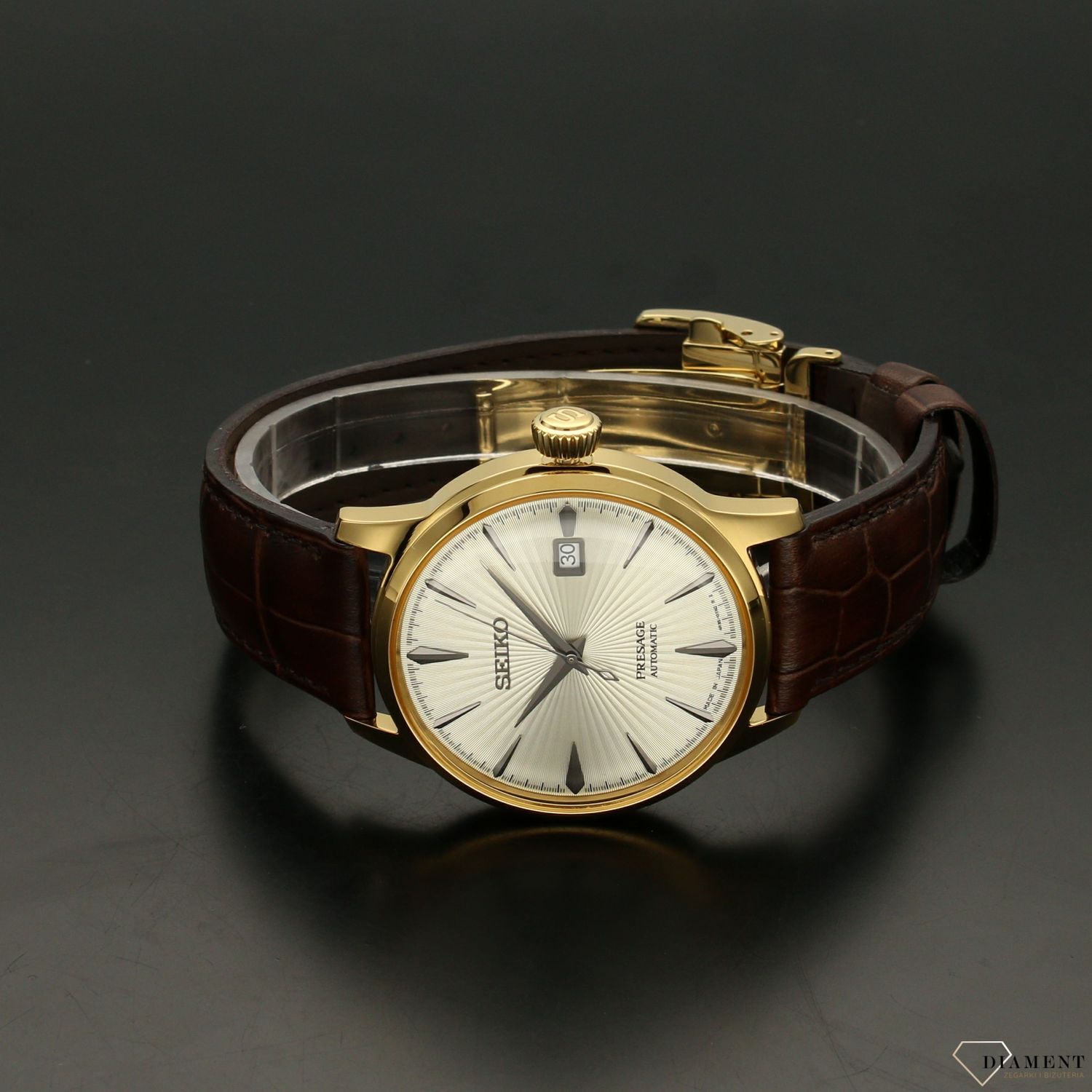 Zegarek męski Seiko automatyczny Presage SRPB44J1.jpg