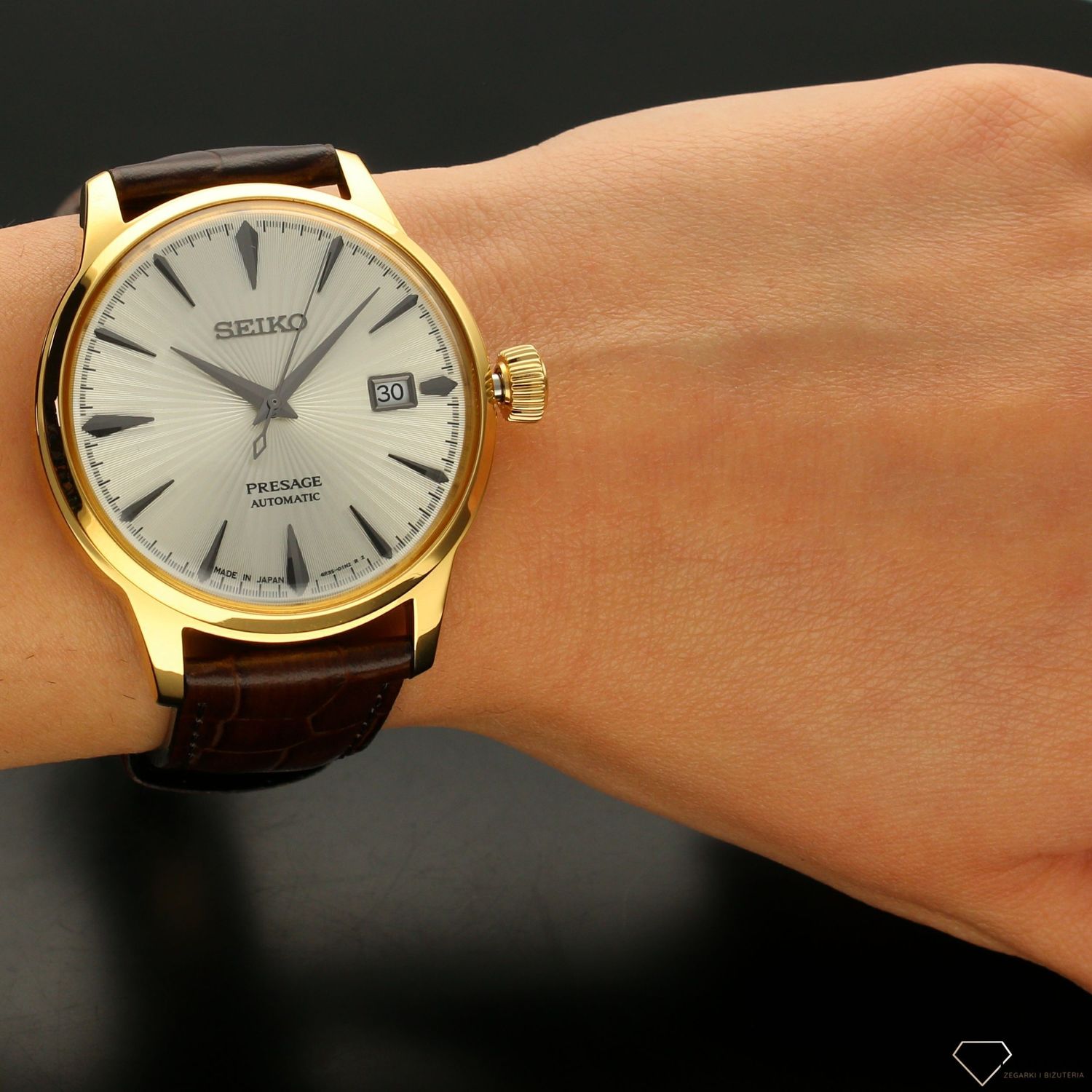 Zegarek męski Seiko automatyczny Presage SRPB44J1.jpg